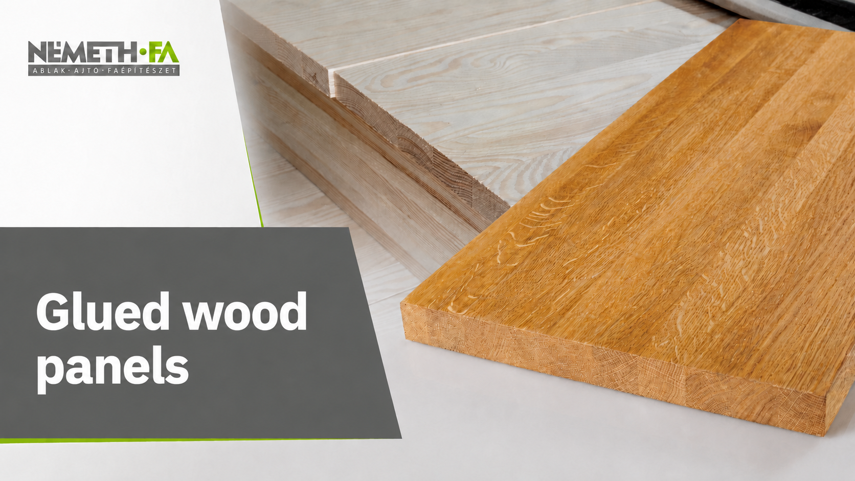 gued wood panels